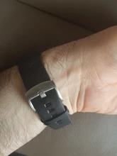 UTHAI-Correa de reloj de cuero genuino para Samsung Galaxy Watch, 42 46mm Gear S3, correa de reloj deportiva de liberación rápida 18 20 22 24mm,Z26