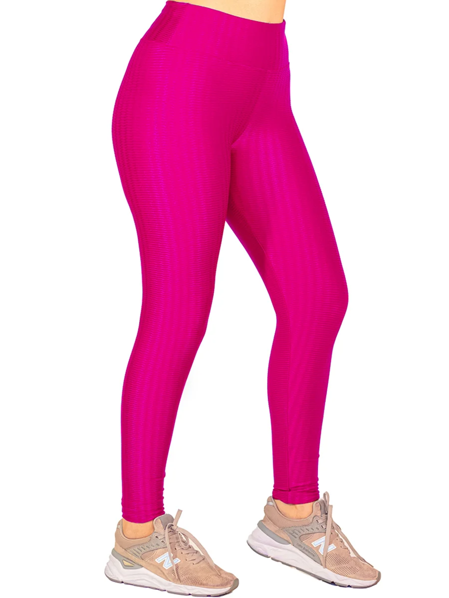 Calça Legging 3D Poliamida Básico Cintura Alta Grossa Fitness Academia Ou  Dia A Dia - Marinho