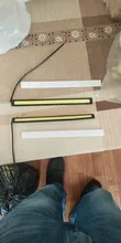 LED DRL Strip Driving Auto-Driving-Day-Time-Lights Daytime COB 1PCS 12V 17cm Drl-Bar