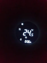 Controlador inteligente con termostato mediante contacto, inalámbrico con wifi para el agua, calefacción con gas, en el suelo, funciona con Google Home