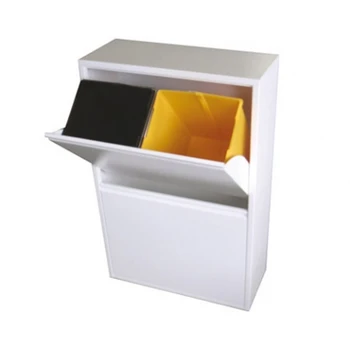 

TRASH CONTAINER ECOLOGICAL 4 RIP WHITE