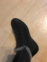 Hombres botas ligero zapatos de invierno para hombres botas nieve calzado de invierno de talla grande 47 Slip On Unisex tobillo botas de invierno