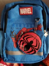 Mochilas escolares para niños de 3 a 6 años, morrales impermeables de Spider Book, bolso de hombro para niños, mochila