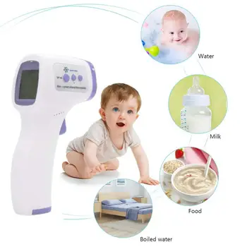 

Non-Contact Infrared Thermometer Handheld Infrared Thermometer High Precision Measures Body Temperature TT-01