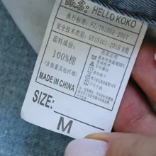 Irregular-Jeans Denim Pants Vintage Streetwear Syiwidii High-Waist Women Fashion-Spring