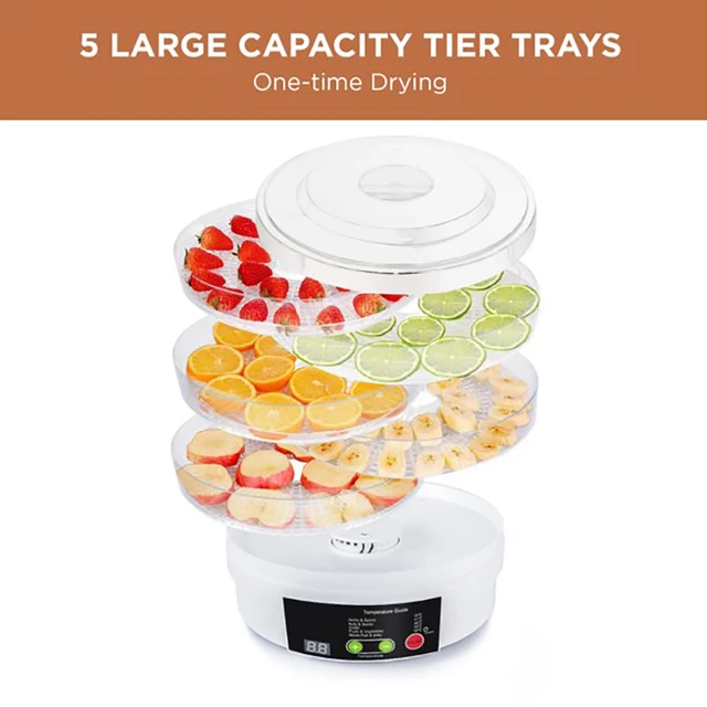 Dehydrated Air Dryer Food - 8 Trays Household Food Dehydrator Fast Dryer  Processor - Aliexpress