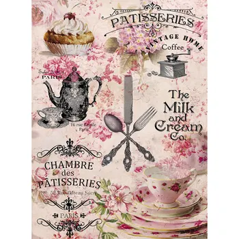 

Rice paper for Decoupage "" craft Premier "", A3, 25 g/m, "Morning in Paris" cp05608