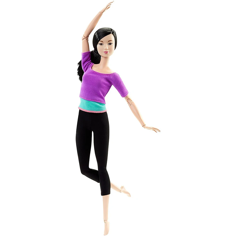 Кукла Barbie Безграничные движения Фиолетовый топ