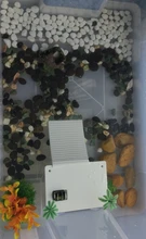 Plataforma de calentamiento de tortuga de plástico, rampa para reptiles, escalera, terraza de descanso, succión 50JD