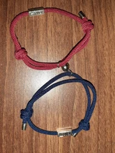 Pulsera de imán para calor para parejas, Brazalete ajustable hecho a mano, a juego, de amor infinito, color rojo de la suerte, regalo, 2021