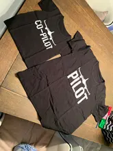 Camisetas a juego de la familia del piloto para padre e hijo, trajes de niño bebé, papá, me, aspecto plano, geniales, camisetas