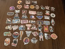 Pegatinas de Stranger Things para niños, 10/50 Uds., Anime, Pegatina, para ordenador portátil, teléfono, tabla de Skate de nevera, Maleta, Pegatina divertida