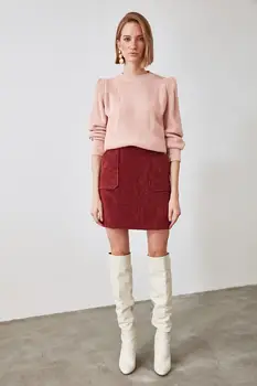 

Trendyol Velvet Skirt TWOAW21ET0346