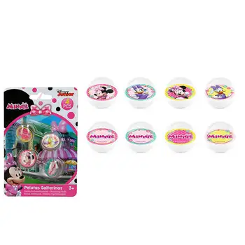 

Blister 4 balls jumping Minnie Disney assorted electronic toys