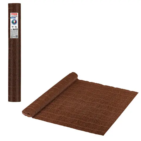 Бумага гофрированная (ИТАЛИЯ) 140 г/м2 коричневая (968) 50х250 см BRAUBERG FIORE 112579 (арт. 112579) |