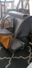 Bolsa de Gato transpirable para mascotas, cómoda y portátil, para exteriores, resistente al desgaste y duradera, plegable, para hombro