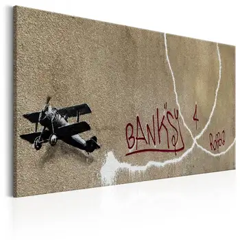 

Picture-Love Plane by Banksy - 90x60 cm