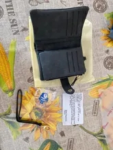 SMOOZA-Cartera de Piel de Mujer, Cartera de Piel de Mujer, billetera mate corta, billetera de Mujer con tres tarjetas plegables, 2020