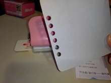 KW-trio-perforadora de papel de 6 agujeros, perforadora de Metal de mano, 5 hojas de capacidad, 6mm, para A4, A5, B5, cuaderno, diario de recortes, planificador