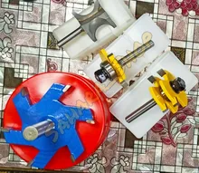 Bit Router-Bit Shank-Woodworking-Bits JGZUI Half-Round 6mm Shank Side-Cutter 12mm 1PCS