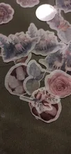 40 unids/lote viejos tiempos Vintage Floral pegatinas Scrapbooking pegatinas planificador álbum de manualidades
