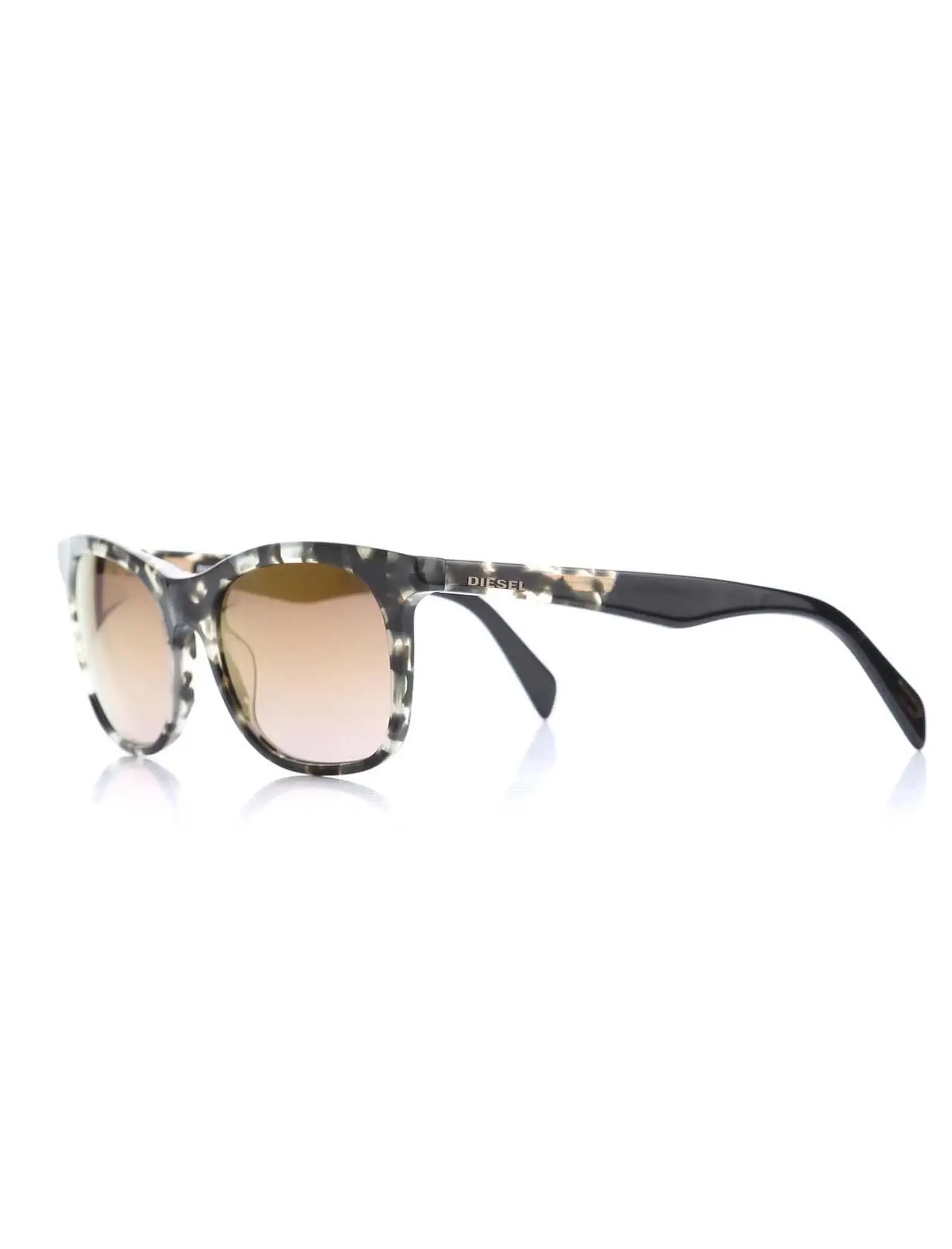 

Unisex sunglasses dl 0154 56f bone color organic square square 54-18-140 diesel