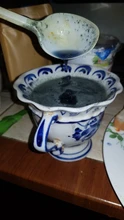 Polvo orgánico de flor de guisante y mariposa para 100%, colorante de comida Natural, color azul