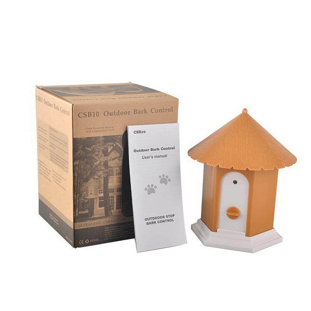 Deter ultrasónico antiladridos para perros y mascotas, accesorio para descortezar, para exteriores, 100g2280