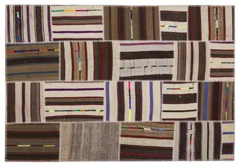 

Handmade Multicolor Vintage Patchwork Rug Area Rug 160x230 Cm-5'3''X7'7''