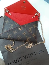 Kiergami-organizador para Pochette, conjunto de cadena de cobre, bolsa de mensajero de lujo, organizador de bolsa interior de cosméticos