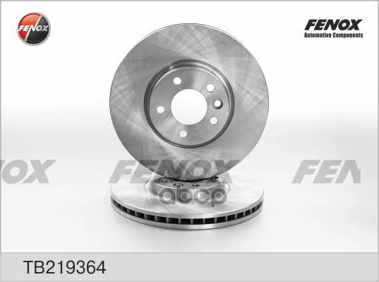 Диск Тормозной Передний Vw Transporter, 2.0 Tdi 09- Tb219364 FENOX арт. TB219364