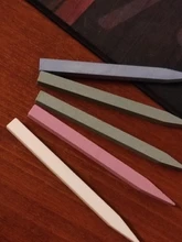 5 uds. De limas de cuarzo para uñas, bloque de tope de lijado profesional en forma de V, removedor de cutículas, herramientas de manicura CH1000