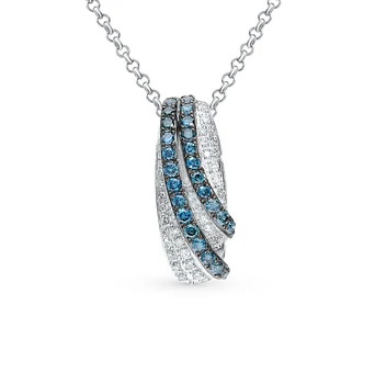 

Gold pendant with diamonds sunlight sample 585