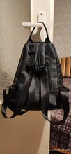 Mochila De Cuero genuino para mujer, morral de piel auténtica, a la moda, combina con todo, bolso de viaje personalizado de gran capacidad para dumplings
