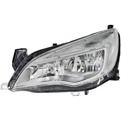 Фара правая, хромированная(H7/Н7) для for Opel Astra J 08/12 Hella- 1EG 010 011-681