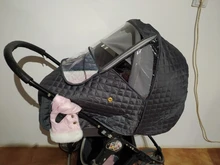 Chubasquero Universal impermeable para invierno, funda gruesa para lluvia, protección contra el viento, accesorios de cochecito de bebé, bastón, cochecito