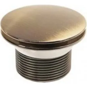 

Bath drain Kaiser D40 click-clack brass, old bronze antique (8004 v an)