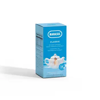 

MANASUL - Classic. Infusion Sen, Mint & Lemon Balm with Liquorice and Green Anise. Infusion Laxative. Box of 25 Sachets