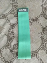 AOLIKES-banda para la cadera, banda de resistencia para Yoga, Fitness, ejercicio, piernas, bucle para entrenamiento de sentadillas circulares, antideslizante, 1 ud.