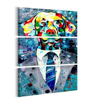 

Picture-Dog in a Suit (3 Parts)