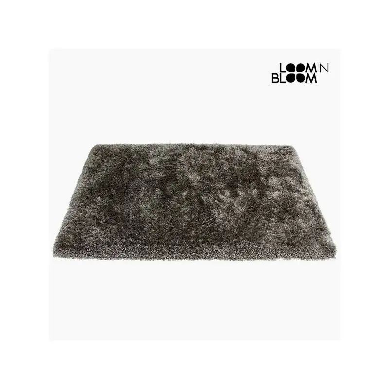 Коврик(170x240x8 см) полиэстер серый шелк