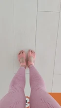 Calcetines antideslizantes de Yoga para mujer, calcetín de algodón deportivo de dos dedos, Pilates, ventilación, Ballet de secado rápido, zapatillas profesionales, calcetín de baile