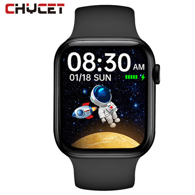 Smart Watch Men Women Smartwatch Wireless Charging Dial Calls DIY Face Heart Rate Body Temperature Monitor Fitness Bracelet