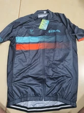 STRAVA-Conjunto de Ropa de Ciclismo transpirable, conjunto deportivo de manga corta para montar en bicicleta, novedad de 2020