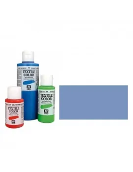 

BLUE COLORED PAINT METAL MODEL TEXTILE COLOR POT 60 ML BRAND VALLEJO