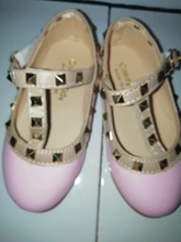 Bekamille-Sandalias de cuero con remaches para niñas, zapatillas de ocio, zapatos de baile de princesa, novedad de 2021