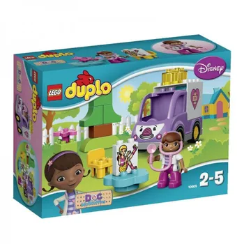 

Designer Lego Duplo ambulance doctor plush,