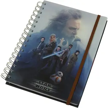 

Star Wars: The Last Jedi - Cast 3d Cover (copybook A5)PYRAMID4.69