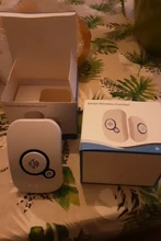 Fuers-timbre de bienvenida inalámbrico para el hogar, alarma inteligente para puerta, 32 canciones, botón a prueba de agua