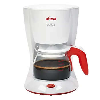 

Ufesa CG7213 drip coffee maker, 600 W, 6 cups, 0.65L, Permanent Filter